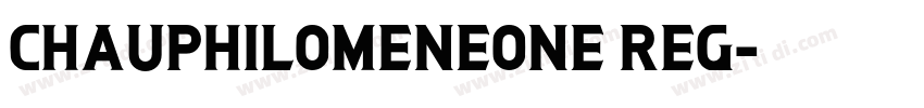 ChauPhilomeneOne Reg字体转换 ChauPhilomeneOne Reg字体转换